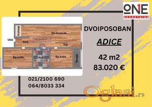 Dvoiposoban u izgradnji, pouzdan investitor! Rok izgradnje mart 2026.